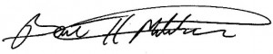 Bart Mitchell signature